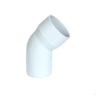 ΔΡΙΒΑΣ ΠΛΑΣΤ - ΚΑΜΠΥΛΕΣ 45° ΛΕΥΚΟ (1-05-45-0032)