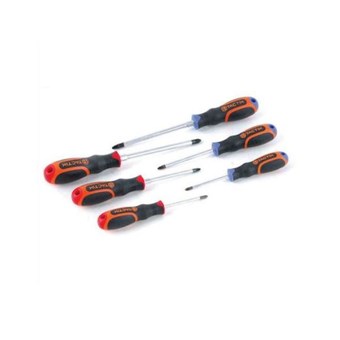 TACTIX - ΚΑΤΣΑΒΙΔΙΑ ΣΤΑΥΡΟΥ PHILLIPS ΚΑΙ POZIDRIVE CR-V ΜΕ ΑΝΤΙΟΛΙΣΘΗΤΙΚΗ ΛΑΒΗ ΣΕΤ 6τεμ. (205404)