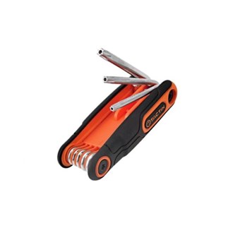 TACTIX - ΚΛΕΙΔΙΑ TORX ΜΕ ΤΡΥΠΑ ΒΑΡΥΣ ΤΥΠΟΣ CR-V ΣΕ ΚΛΙΠ ΣΕΤ 8 τεμ. (206209)