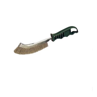 SIT - ΣΥΡΜΑΤΟΒΟΥΡΤΣΑ ΧΕΙΡΟΣ ΙΤΑΛΙΑΣ INOX ΜΕ ΠΛΑΣΤΙΚΗ ΛΑΒΗ (011)