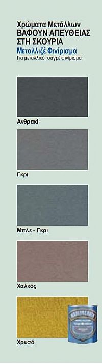 VIVECHROM - HAMMERITE / ΑΠΕΥΘΕΙΑΣ ΣΤΗ ΣΚΟΥΡΙΑ ΜΕΤΑΛΛΙΖΕ 750ml