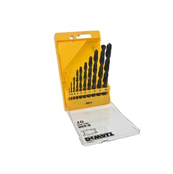 DEWALT - DT5911 ΤΡΥΠΑΝΙΑ ΜΕΤΑΛΛΟΥ DIN 338 ΣΕΤ 10τεμ. (DT5911)