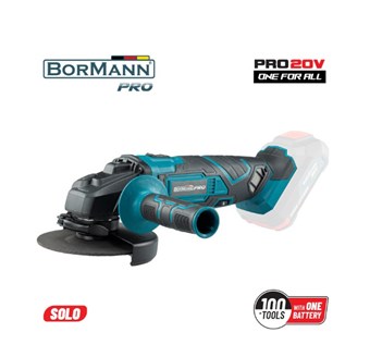 BORMANN - BBP3600 PRO ΓΩΝΙΑΚΟΣ ΤΡΟΧΟΣ Φ125 ΡΥΘΜΙΖΟΜΕΝΟΣ ΣΩΜΑ 20V (031918)
