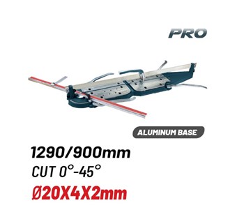 BORMANN - BTC3000 PRO ΚΟΦΤΗΣ ΠΛΑΚΙΔΙΩΝ ΜΕ ΒΑΣΗ ΑΛΟΥΜΙΝΙΟΥ, 1290mm (021971)