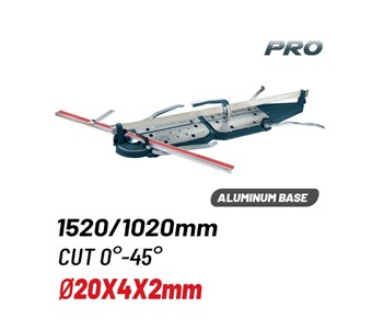 BORMANN - BTC3250 PRO ΚΟΦΤΗΣ ΠΛΑΚΙΔΙΩΝ ΜΕ ΒΑΣΗ ΑΛΟΥΜΙΝΙΟΥ, 1520mm (021988)