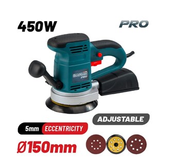 BORMANN - BSS5000 PRO ΤΡΙΒΕΙΟ ΕΚΚΕΝΤΡΟ ΡΥΘΜΙΖΟΜΕΝΟ 450W (020714)