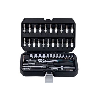 BORMANN - BHT5100 PRO ΚΑΡΥΔΑΚΙΑ 1/4 inch ΜΕ ΚΑΣΤΑΝΙΑ ΣΕΤ 46τεμ. (024675)