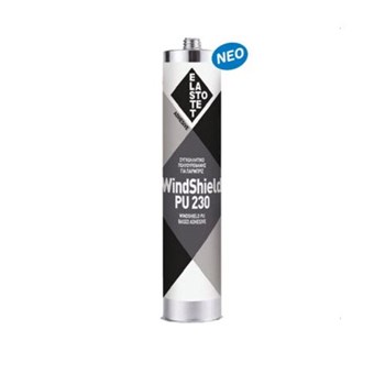 ELASTOTET - ΚΟΛΛΑ ΠΑΡΜΠΡΙΖ ΠΟΛΥΟΥΡΕΘΑΝΗΣ WINDSHIELD PU 230 ΜΑΥΡΗ ΦΥΣΙΓΓΑ 280ml (P.00383)