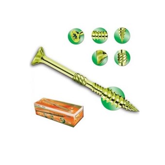 FISCO - ΒΙΔΑ ΞΥΛΟΥ 6.0 TORX STAR WOOD ΜΕ ΦΡΕΖΑ ΙΡΙΔΙΟ (32283)