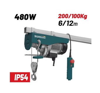 BORMANN - BPA2000 ΗΛΕΚΤΡΙΚΟ ΠΑΛΑΓΚΟ ΤΑΧΥΤΗΤΑΣ 10m/min, 480W (027430)