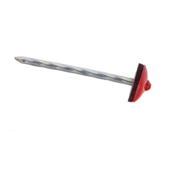 ΚΑΡΦΙΑ ΟΡΟΦΗΣ ΚΟΚΚΙΝΑ ΜΕ PVC ΡΟΔΕΛΑ 3.8x68mm (100Tτεμ.)