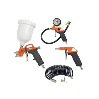 BLACK & DECKER - 9045851BND ΚΙΤ ΑΕΡΟΣ ΜΕ ΠΙΣΤΟΛΙ ΒΑΦΗΣ ΑΝΩ ΔΟΧΕΙΟ 4τεμ.