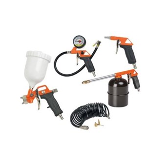 BLACK & DECKER - 9045852BND ΚΙΤ ΑΕΡΟΣ ΜΕ ΠΙΣΤΟΛΙ ΒΑΦΗΣ ΑΝΩ ΔΟΧΕΙΟ 5τεμ.