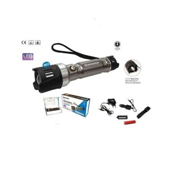 KRAUSMANN - LT40101 ΦΑΚΟΣ ΑΛΟΥΜΙΝΙΟΥ ΧΕΙΡΟΣ ΕΠΑΝΑΦΟΡΤΙΖΟΜΕΝΟΣ LED 300Lm (57890)