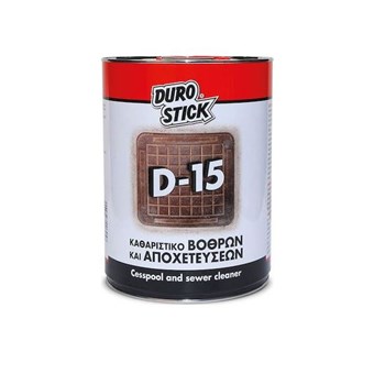DUROSTICK D-15 ΚΑΘΑΡΙΣΤΙΚΟ ΒΟΘΡΩΝ ΚΑΙ ΑΠΟΧΕΤΕΥΣΕΩΝ 5kg