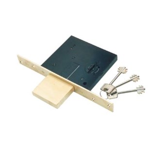 CISA - ΚΛΕΙΔΑΡΙΑ ΑΣΦΑΛΕΙΑΣ ΜΕ ΚΛΕΙΔΙ ΧΡΗΜΑΤΟΚΙΒΩΤΙΟΥ 4 ΣΤΡΟΦΩΝ ΓΙΑ ΠΟΡΤΕΣ ΞΥΛΙΝΕΣ 50mm ΧΡΥΣΟ ΧΡΩΜΑ (57010-50)