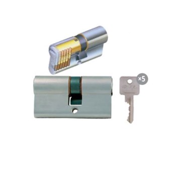 CISA - ASIX ΚΥΛΙΝΔΡΟΙ ΥΠΕΡΑΣΦΑΛΕΙΑΣ ΝΙΚΕΛΕ ΜΕ ΑΝΤΟΧΗ ΣΤΗΝ ΔΙΑΤΡΗΣΗ 5 ΚΛΕΙΔΙΑ (OE300-08)