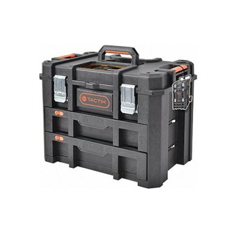 TACTIX - ΕΡΓΑΛΕΙΟΘΗΚΗ ΑΘΡΑΥΣΤΗ ΑΔΙΑΒΡΟΧΗ 2 ΣΥΡΤΑΡΙΩΝ ΒΑΡΥΣ ΤΥΠΟΣ (320362)