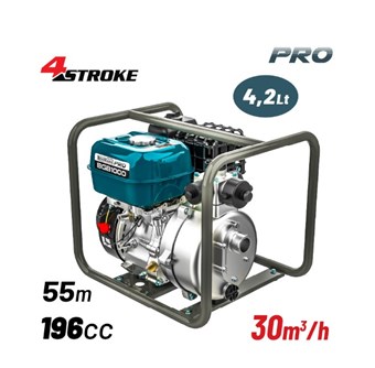 BORMANN - BGB1000 PRO ΑΝΤΛΙΑ ΒΕΝΖΙΝΗΣ ΠΥΡΟΣΒΕΣΗΣ 2x1,5x1,5 inch (034476)