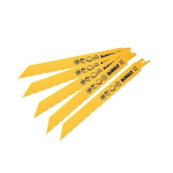 DEWALT - DT2387 ΛΑΜΕΣ ΚΟΠΗΣ BI METAL ΣΕΓΑΤΣΑ-ΣΠΑΘΟΣΕΓΑ 203mm 5τεμ.