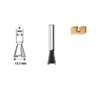 TACTIX - ΚΟΠΤΗΡΑΣ ΡΟΥΤΕΡ ΚΩΝΙΚΩΝ ΑΥΛΑΚΩΣΕΩΝ 12.7mm (42739)