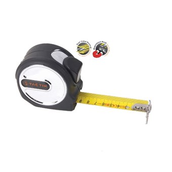 TACTIX- ΜΕΤΡΟ ΡΟΛΟ ΒΑΡΥΣ ΤΥΠΟΣ ΝΙΚΕΛΕ ΜΕ ΜΑΓΝΗΤΙΚΟ ΑΚΡΟ 5mx27mm (235353)