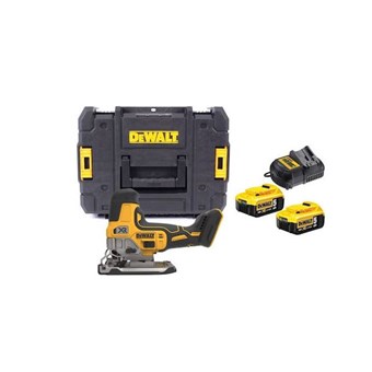 DEWALT - DCS335P2 18V XR LI-ION ΣΕΓΑ ΑΝΟΙΚΤΗΣ ΛΑΒΗΣ 2x5.0Ah Li-ion 