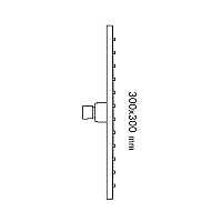 VIOSPIRAL - ΚΩΔΩΝΑΣ Trivia ΧΡΩΜΕ 300x300mm (35-02420/S)