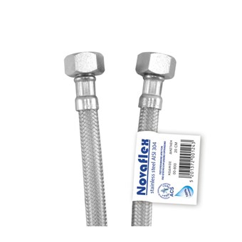 VIOSPIRAL NOVAFLEX - ΣΠΙΡΑΛ INOX ΒΑΡΕΩΣ ΤΥΠΟΥ ΣΥΝΔΕΣΕΩΣ AISI 304 8ΚΛΩΝΑ ORIGINAL DN10 ΘΗΛΥΚΟ - ΘΗΛΥΚΟ 1/2 inch(00-0800)