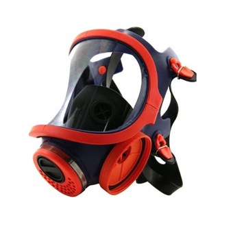 VIOPSEC - ΜΑΣΚΑ ΟΛΟΚΛΗΡΟΥ ΠΡΟΣΩΠΟΥ CLIMAX (ΜΕ 2 ΦΙΛΤΡΑ) Πορτοκαλί/Μαύρο (732N)