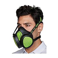 VIOPSEC - ΜΑΣΚΑ ΜΙΣΟΥ ΠΡΟΣΩΠΟΥ BLS 8000 SERIES Πράσινο/Μαύρο (BLS8000)