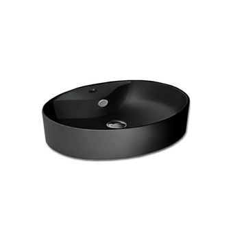 GLORIA OVALINA ΝΙΠΤΗΡΑΣ MAT BLACK ΣΚΕΤΟΣ (38-8041) - HUIDA