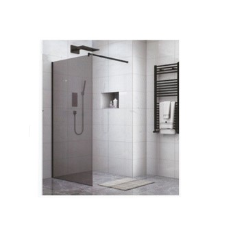 GLORIA PANEL ΤΖΑΜΙ GRAY ΜΕ ΜΠΡΑΤΣΟ ΜΑΥΡΟ 70-120cm (80-1602) - HUIDA GLORIA PANEL ΤΖΑΜΙ GRAY ΜΕ ΜΠΡΑΤΣΟ ΜΑΥΡΟ 70-120cm (80-1602) - HUIDA