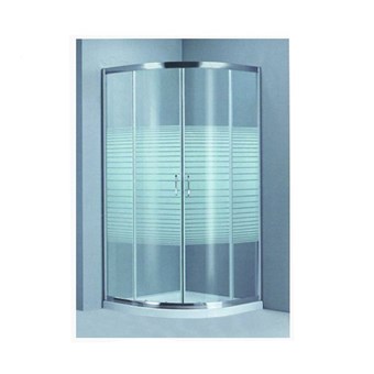 GLORIA ROMEO STR ΚΑΜΠΙΝΑ ΗΜΙΚΥΚΛΙΚΗ ΛΕΥΚΗ ΜΕ ΔΙΑΦΑΝΕΣ ΓΥΑΛΙ ΣΚΕΤΗ (80-1900) - HUIDA