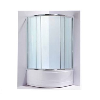 GLORIA NOTA TRANS ΚΑΜΠΙΝΑ ΗΜΙΚΥΚΛΙΚΗ ΜΕ ΔΙΑΦΑΝΕΣ ΓΥΑΛΙ ΣΚΕΤΗ (90-9030) - HUIDA