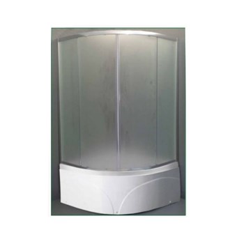 GLORIA METZO MAT ΚΑΜΠΙΝΑ ΗΜΙΚΥΚΛΙΚΗ ΜΕ ΓΥΑΛΙ ΜΑΤ ΣΚΕΤΗ (50-1014) - HUIDA