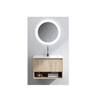 GLORIA AMBER ΠΑΓΚΟΣ ΜΕ ΣΥΡΤΑΡΙ (28-6047) ΜΕ ΝΙΠΤΗΡΑ ΠΟΡΣΕΛΑΝΗΣ (27-6047) & ΚΑΘΡΕΠΤΗ ΜΕ ΦΩΣ LED (60-6047) - HUIDA