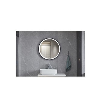 GLORIA OMIKRON BLACK LED ΚΑΘΡΕΠΤΗΣ - HUIDA (77-0188)