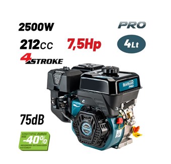 BORMANN - BGB2200 PRO ΚΙΝΗΤΗΡΑΣ ΒΕΝΖΙΝΗΣ 212cc 7.0hp