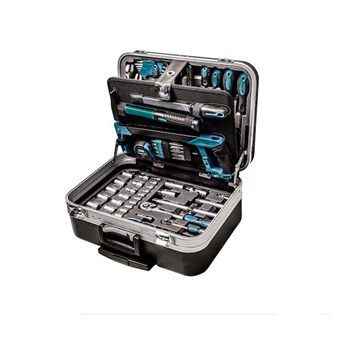 BORMANN - BHT5210 PRO ΣΕΤ ΕΡΓΑΛΕΙΩΝ 132 ΤΕΜ CHROME-VANADIUM CR-V ΣΕ ΤΡΟΧΗΛΑΤΗ ΒΑΛΙΤΣΑ ABS