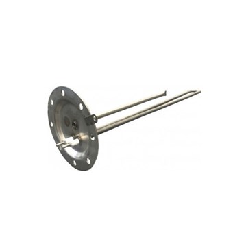 ΑΝΤΙΣΤΑΣΗ ΧΑΛΚΙΝΗ ΜΕ ΦΛΑΝΤΖΑ INOX ΜΕ 8 ΤΡΥΠΕΣ ΜΑΚΡΙΑ Φ120 - 4 KW (11551) ΜΕ ΛΑΣΤΙΧΟ (Φ115ΧΦ72ΧΗ14) (06867)