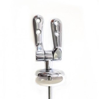 ΜΕΝΤΕΣΕΔΕΣ ΑΠΛΟΙ ΓΙΑ ΚΑΛΥΜΜΑ WC ΧΡΩΜΕ ΜΕ ΒΙΔΕΣ INOX (06390)