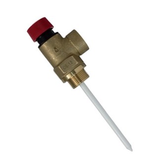 ΒΑΛΒΙΔΑ ΑΣΦΑΛΕΙΑΣ ΜΕ ΘΕΡΜΟΣΤΑΤΗ 90°C ΟΡΕΙΧΑΛΚΙΝΗ 3/4 inch ΑΡΣΕΝΙΚΗ x Φ15 - 3 BAR (10630)