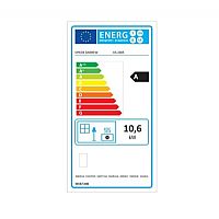 SYRIOS GORTYNIA ΚΟΥΖΙΝΑ ΞΥΛΟΥ 11KW ΜΕ ΦΟΥΡΝΟ ΑΠΟ ΧΑΛΥΒΑ ΜΕ ΠΟΔΙΑ & ΠΛΑΚΑ ΑΠΟ ΜΑΝΤΕΜΙ (KS-2005 2017)