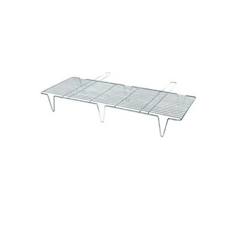 ΣΧΑΡΑ BBQ ΣΥΡΜΑΤΙΝΗ ΧΡΩΜΙΟΥ ΜΕ ΛΑΒΗ 40x100x13,5cm (10153)