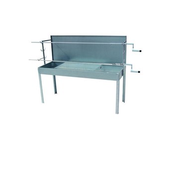 ΨΗΣΤΑΡΙΑ ΚΑΡΒΟΥΝΟΥ ΑΡΝΙΟΥ ΓΑΛΒΑΝΙΖΕ ΜΟΝΟΚΟΜΜΑΤΗ ΜΕ ΚΑΠΑΚΙ 50x140x68cm (10443)