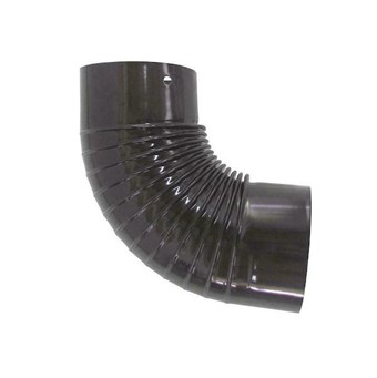 ΓΩΝΙΑ ΕΜΑΓΙΕ ΜΑΥΡΗ Ø130 90° ΜΟΙΡΩΝ (12164)