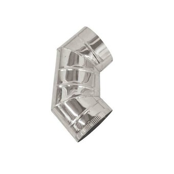 ΓΩΝΙΑ INOX Ø130 90° ΜΟΙΡΩΝ (12105)