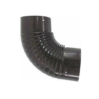 ΓΩΝΙΑ ΕΜΑΓΙΕ ΜΑΥΡΗ Ø150 90° ΜΟΙΡΩΝ (12117)