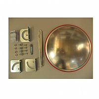 DOORADO - ΚΑΘΡΕΦΤΗΣ ΑΣΦΑΛΕΙΑΣ 30cm ΕΝΙΣΧΥΜΕΝΟΣ ΕΣΩΤΕΡΙΚΟΣ ΚΟΚΚΙΝΟΣ (PARK-JCM-30)